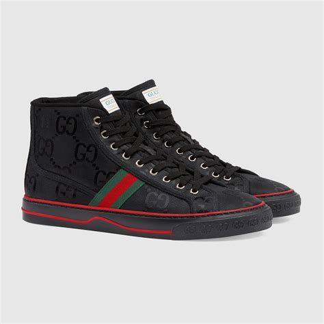 gucci black and white shoes|gucci sneakers discount.